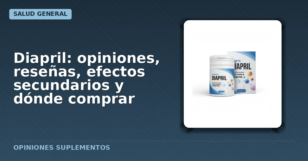Paquete estándar de cápsulas naturales suplementarias Diapril