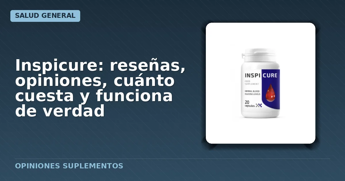 Paquete original capsulas Inspicure