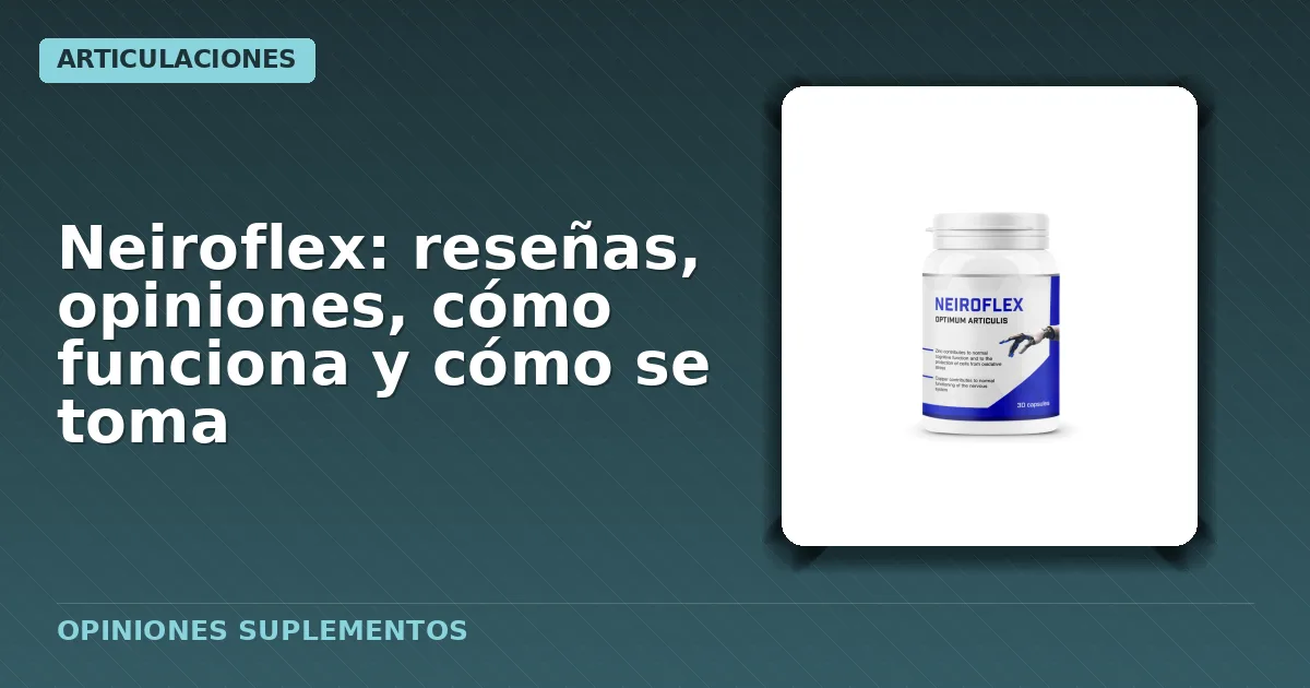Envase pomada Neiroflex formato estándar