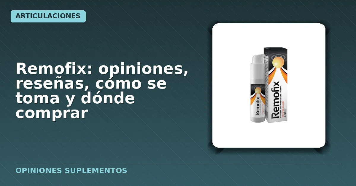 Paquete estándar del gel Remofix